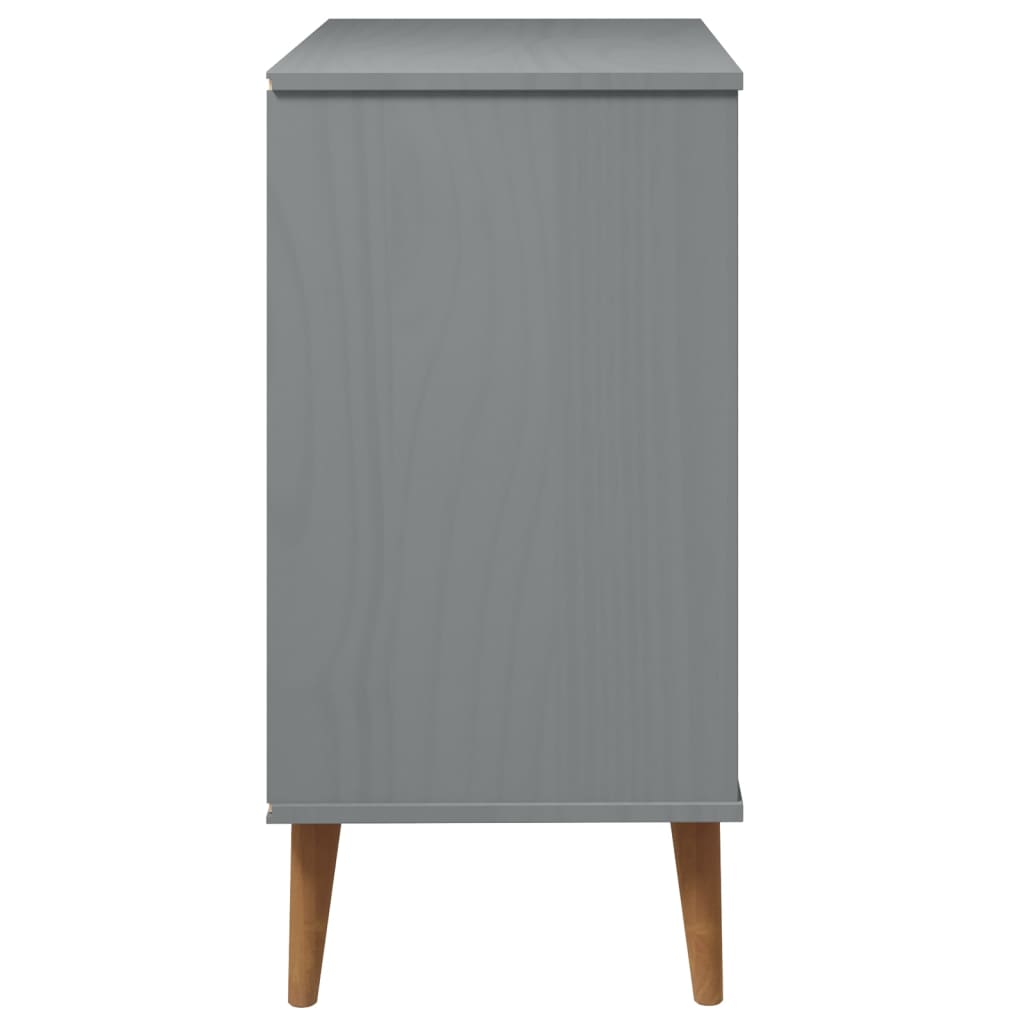 Commode MOLDE 80x40x80 cm en bois de pin massif