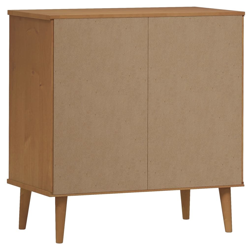 Buffet MOLDE 76,5x40x80 cm en bois de pin massif