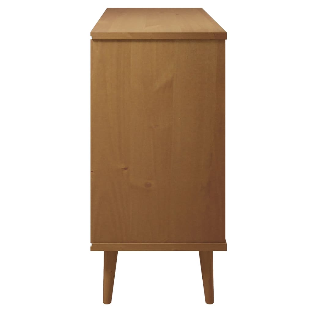 Buffet MOLDE 113x40x80 cm en bois de pin massif