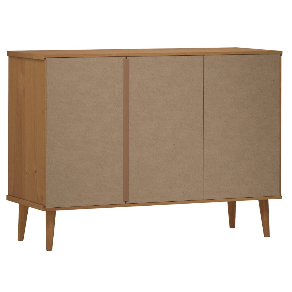 Buffet MOLDE 113x40x80 cm en bois de pin massif