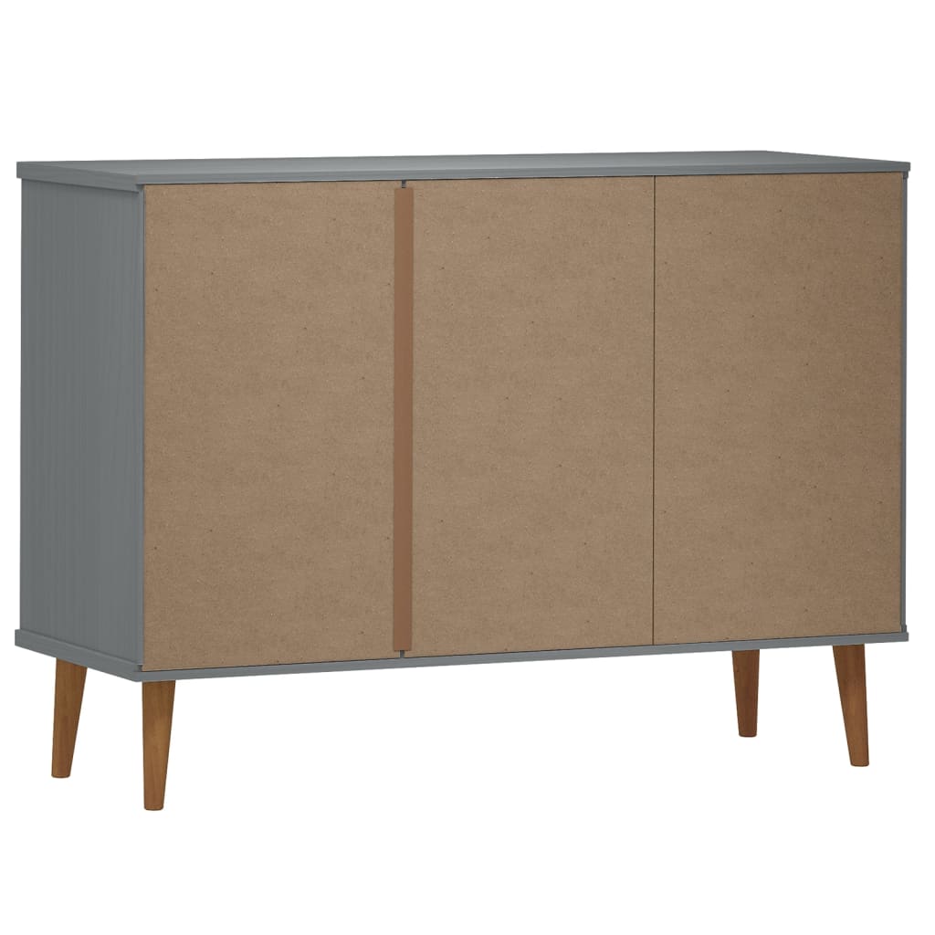 Buffet MOLDE 113x40x80 cm en bois de pin massif