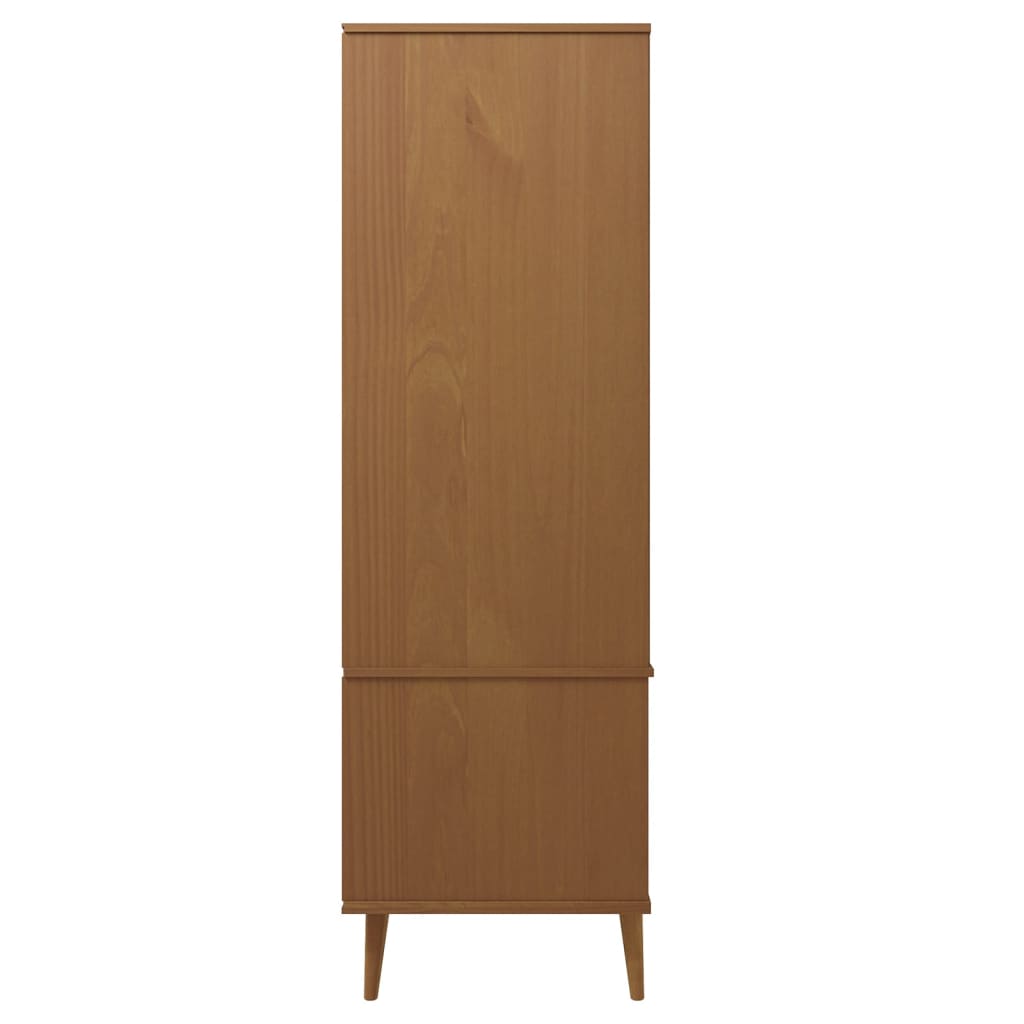 Armoire MOLDE 90x55x175 cm en bois de pin massif