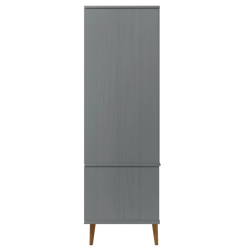 Armoire MOLDE 90x55x175 cm en bois de pin massif