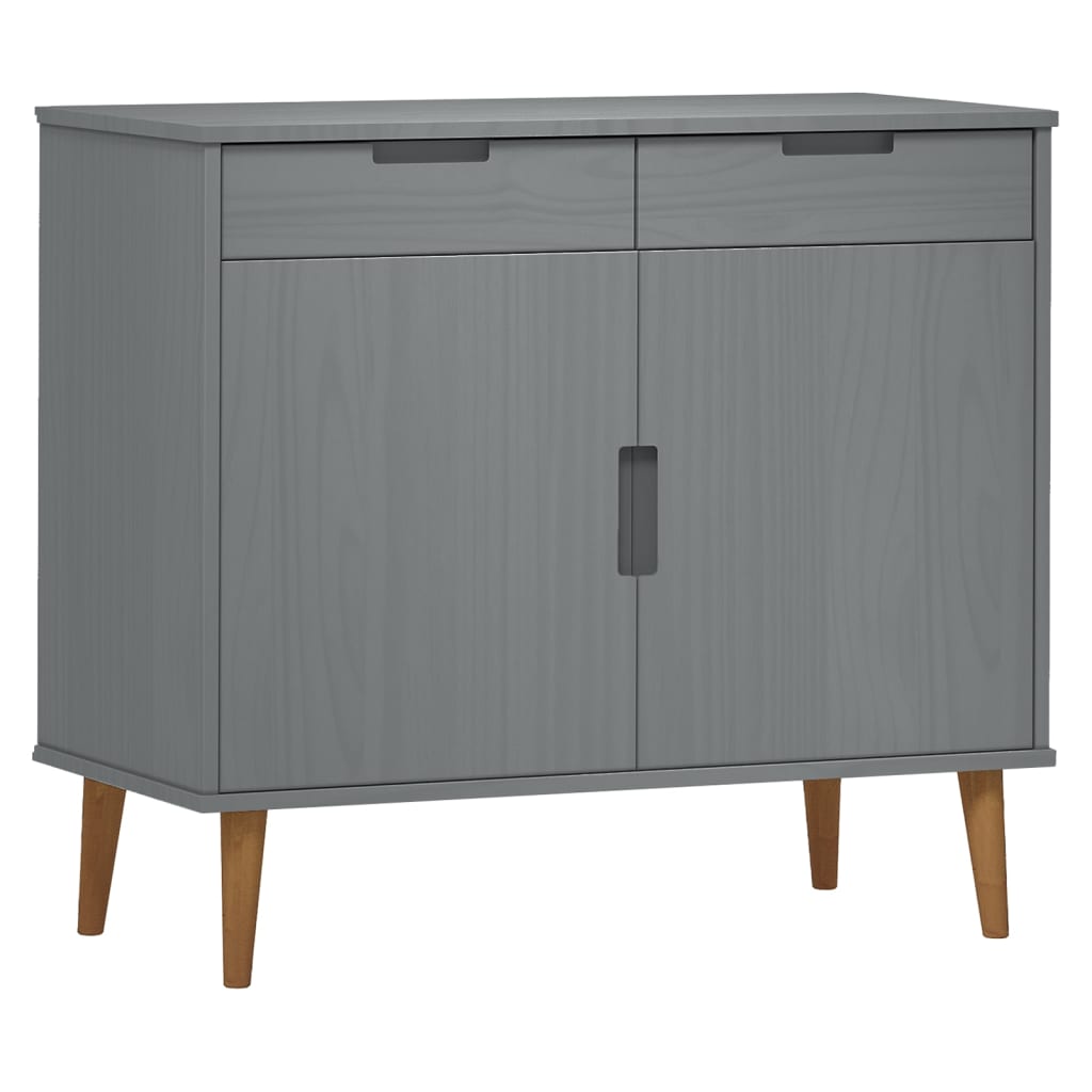 Dressoir MOLDE 90x40x80 cm massief grenenhout