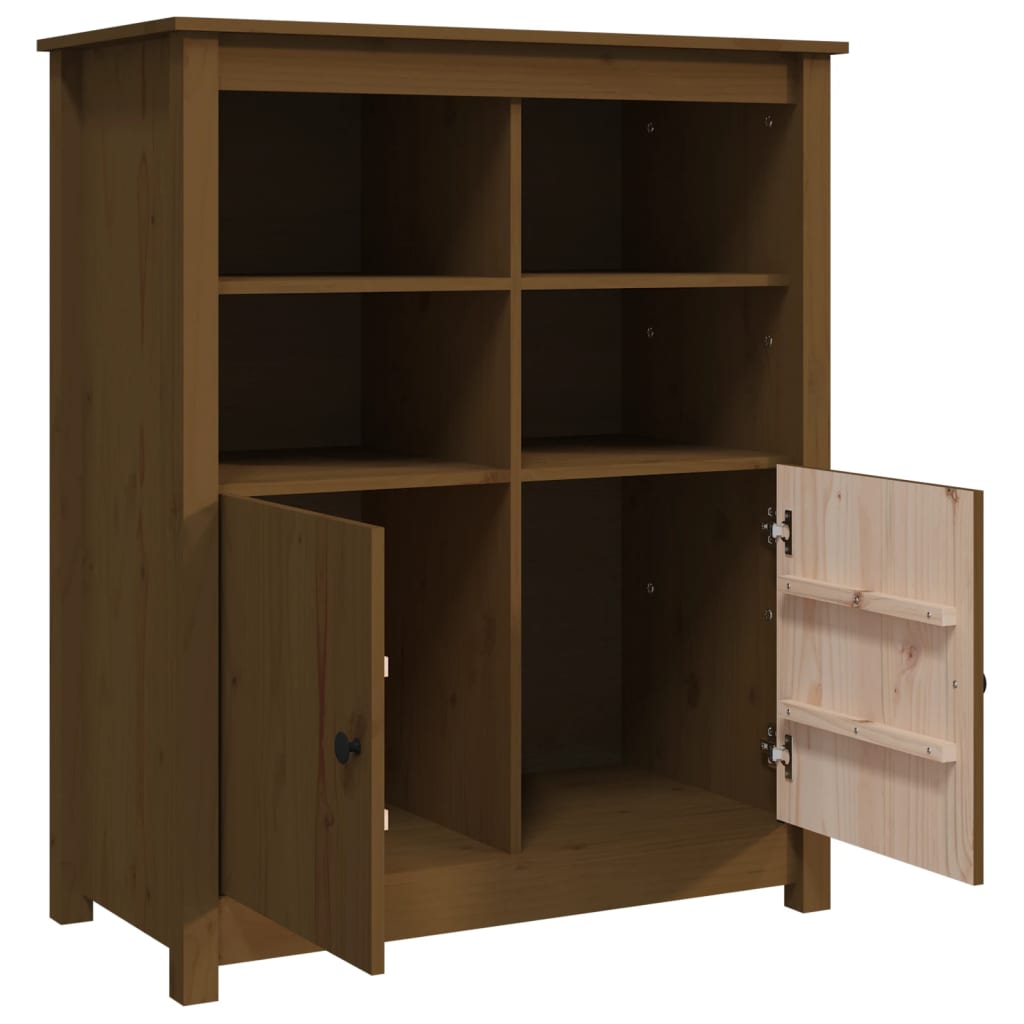 Dressoir 83x41,5x100 cm massief grenenhout