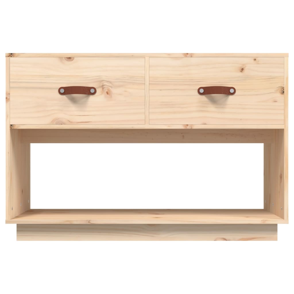 Meuble TV 90x40x60 cm en bois de pin massif