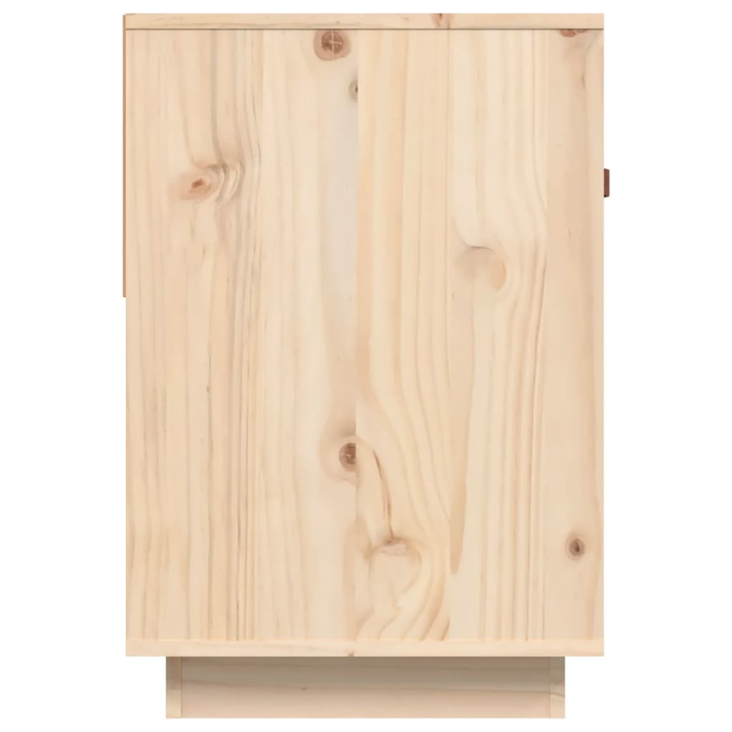 Meuble TV 90x40x60 cm en bois de pin massif