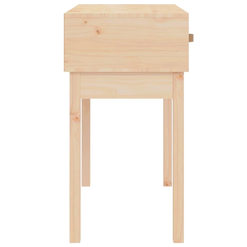 Table murale 76,5x40x75 cm en bois de pin massif