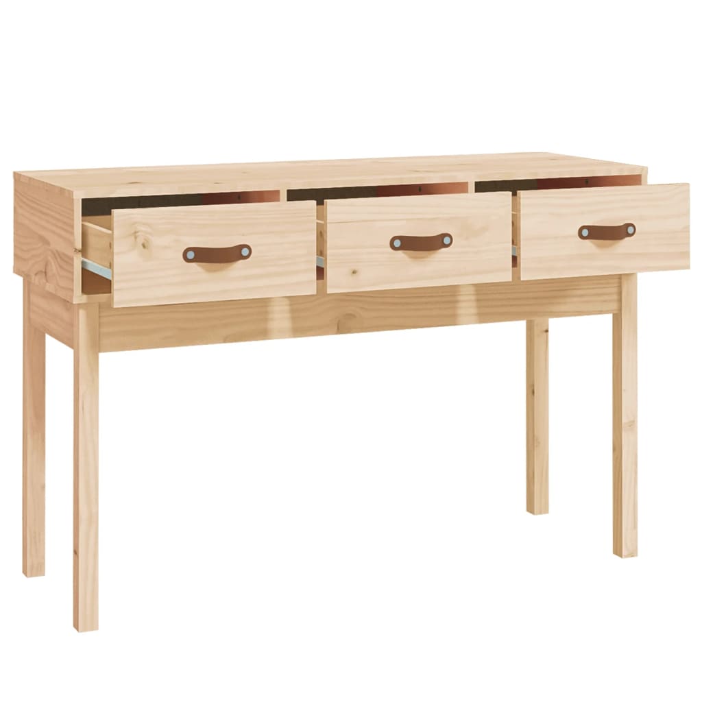 Table murale 76,5x40x75 cm en bois de pin massif