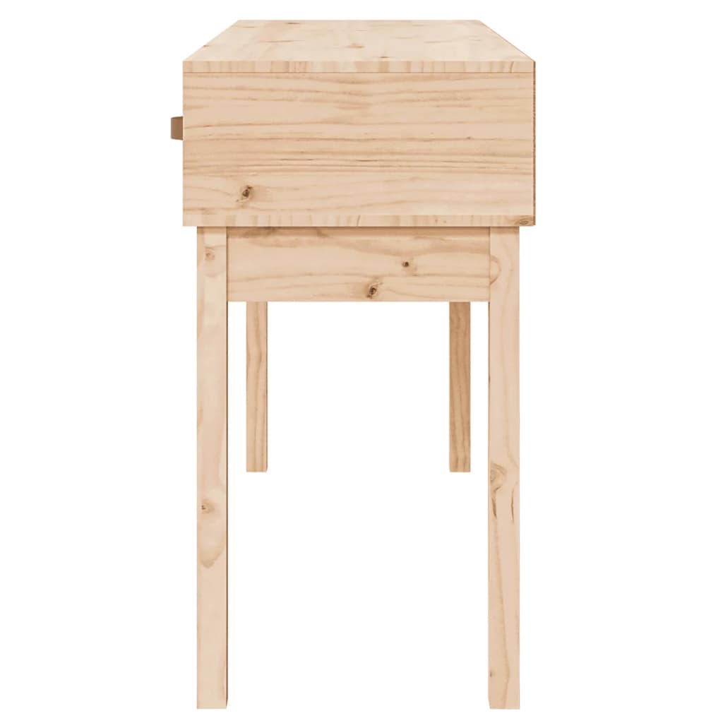 Table murale 76,5x40x75 cm en bois de pin massif