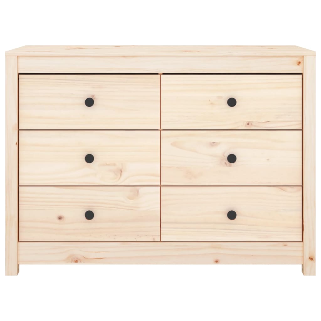 Dressoir 100x40x72 cm massief grenenhout