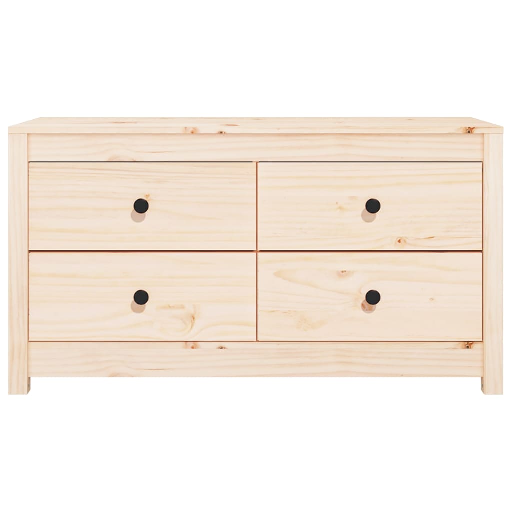 Dressoir 100x40x72 cm massief grenenhout