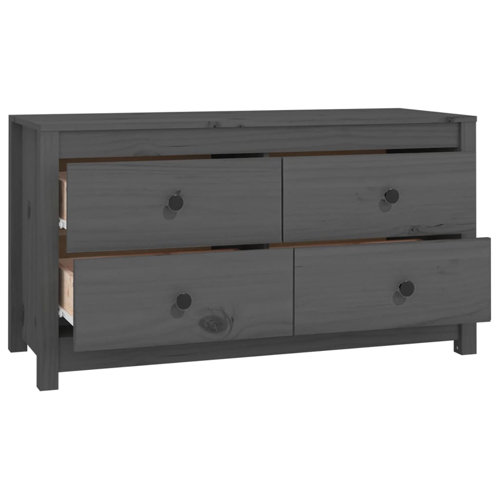 Dressoir 100x40x72 cm massief grenenhout