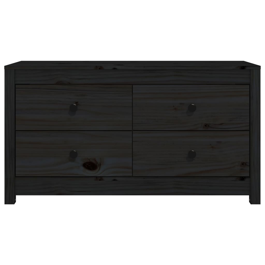 Buffet 100x40x72 cm en bois de pin massif