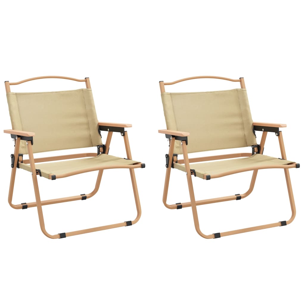 Chaises de camping 2 pcs 54x55x78 cm tissu oxford