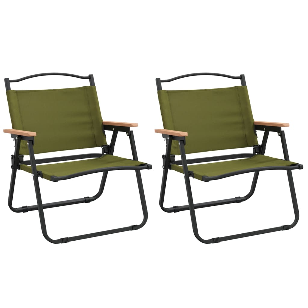 Chaises de camping 2 pcs 54x55x78 cm tissu oxford