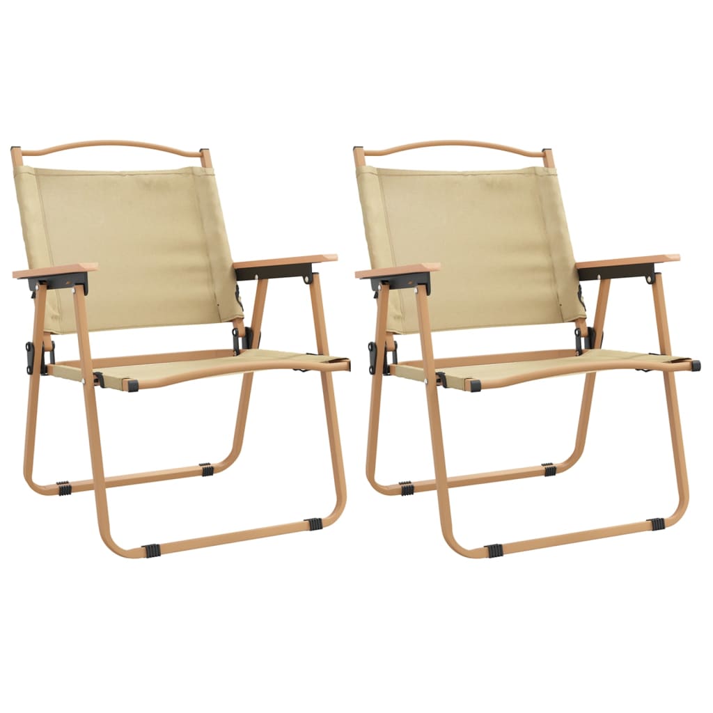 Chaises de camping 2 pcs 54x55x78 cm tissu oxford