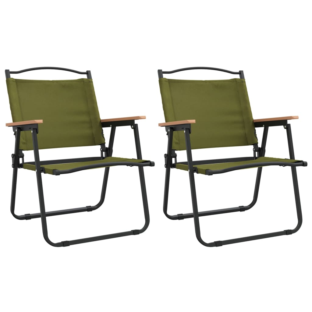 Chaises de camping 2 pcs 54x55x78 cm tissu oxford