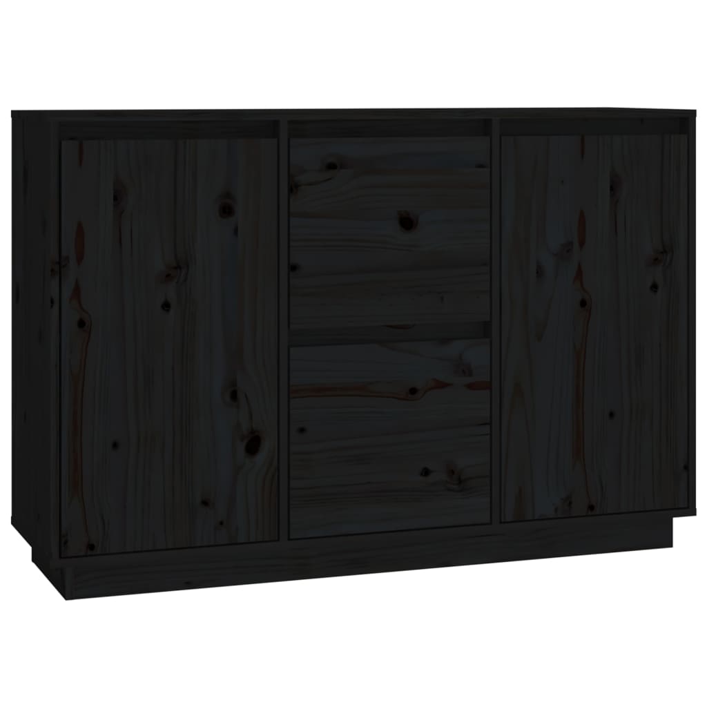 Dressoir 111x34x75 cm massief grenenhout