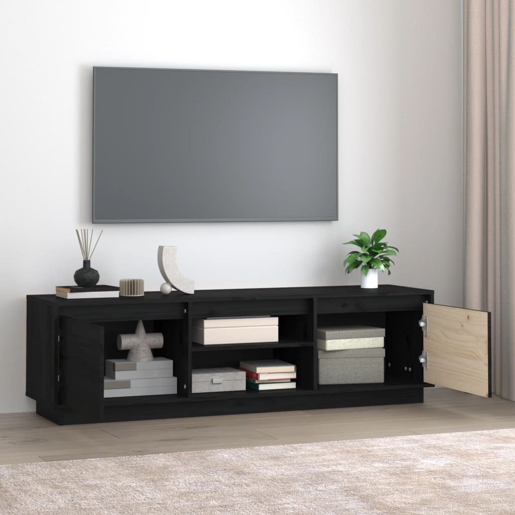 Tv-meubel 140x35x40 cm massief grenenhout