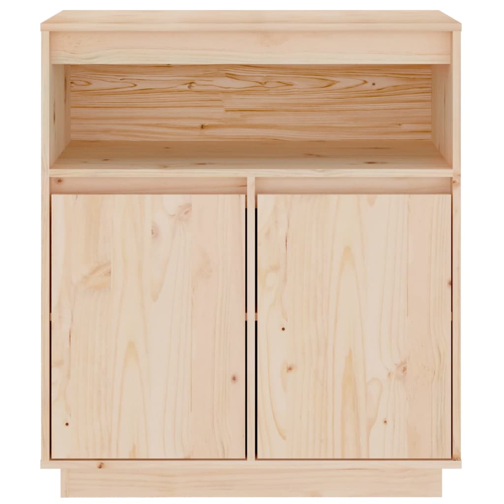 Buffet 70x34x80 cm en bois de pin massif