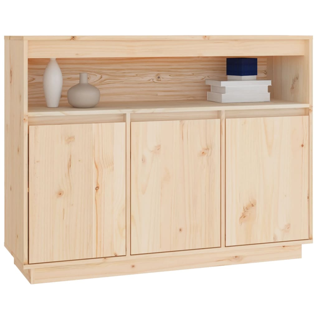 Dressoir 104,5x34x80 cm massief grenenhout