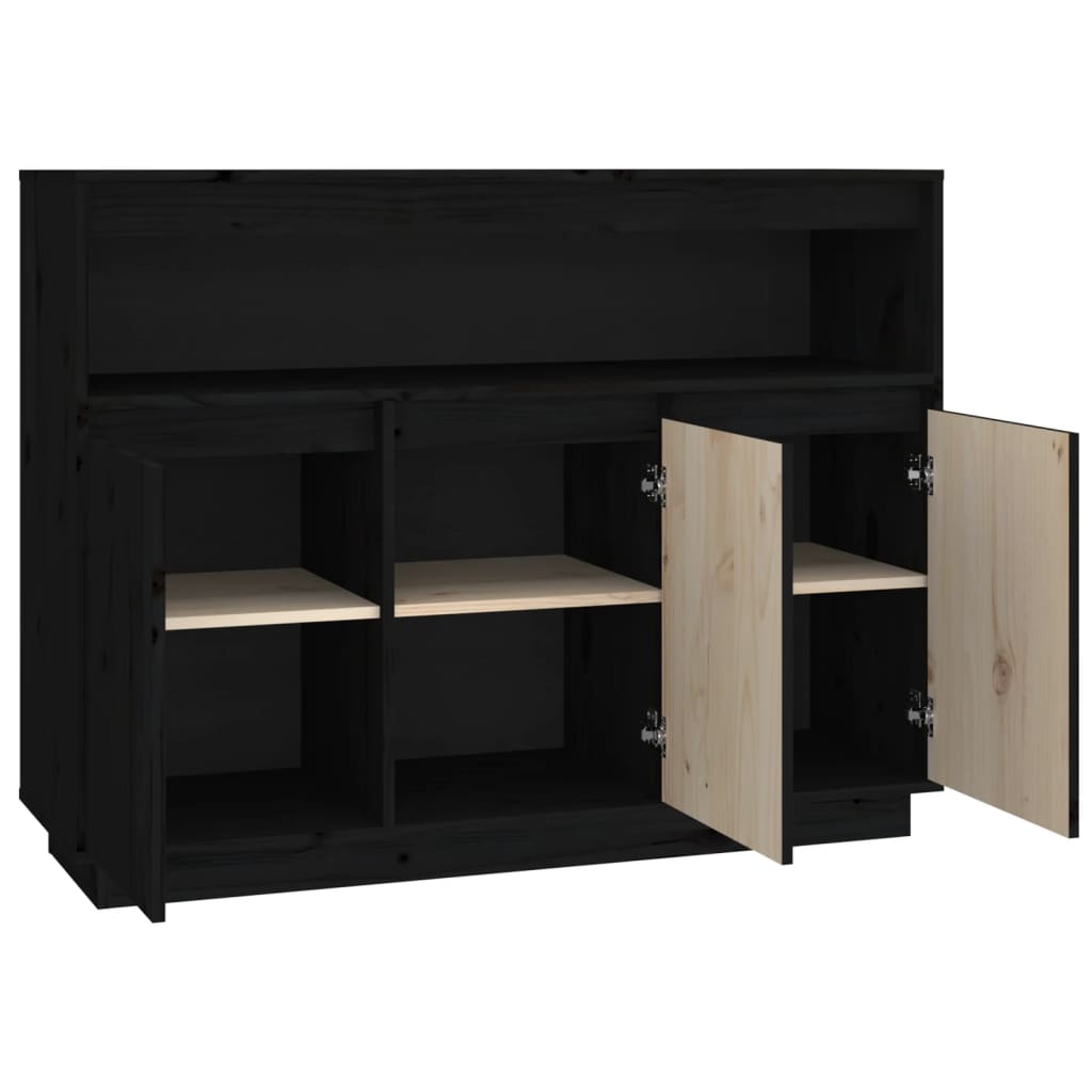 Dressoir 104,5x34x80 cm massief grenenhout