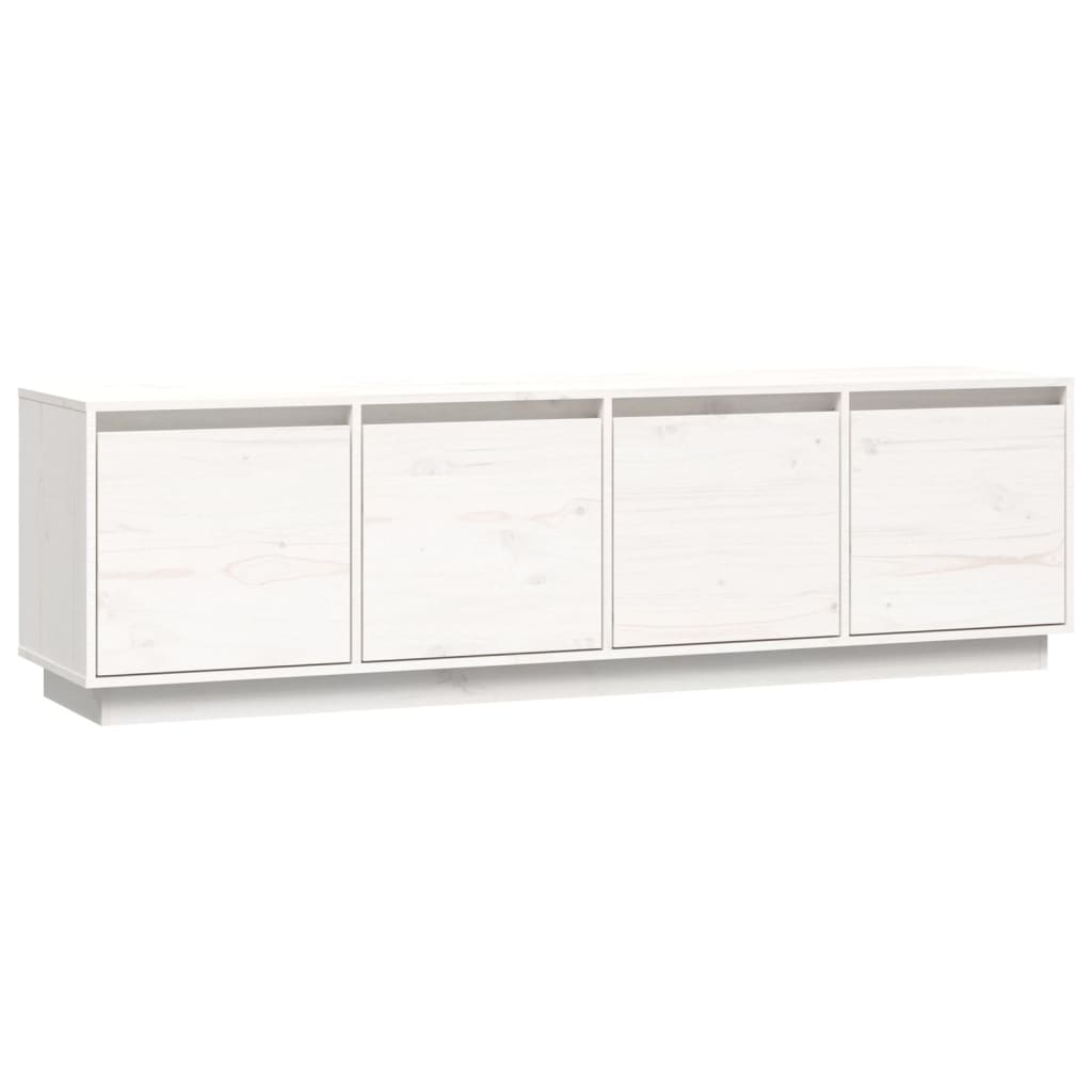 Tv-meubel 156x37x45 cm massief grenenhout