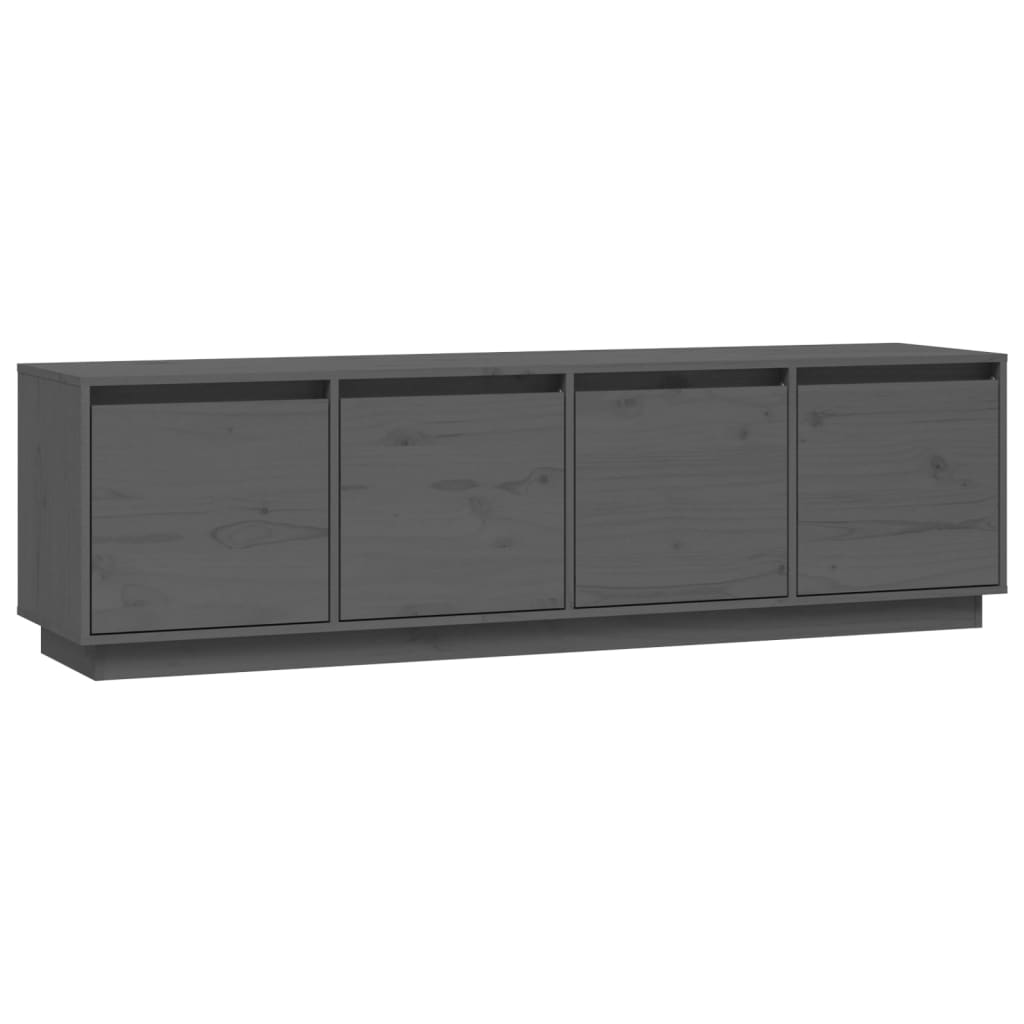 Tv-meubel 156x37x45 cm massief grenenhout