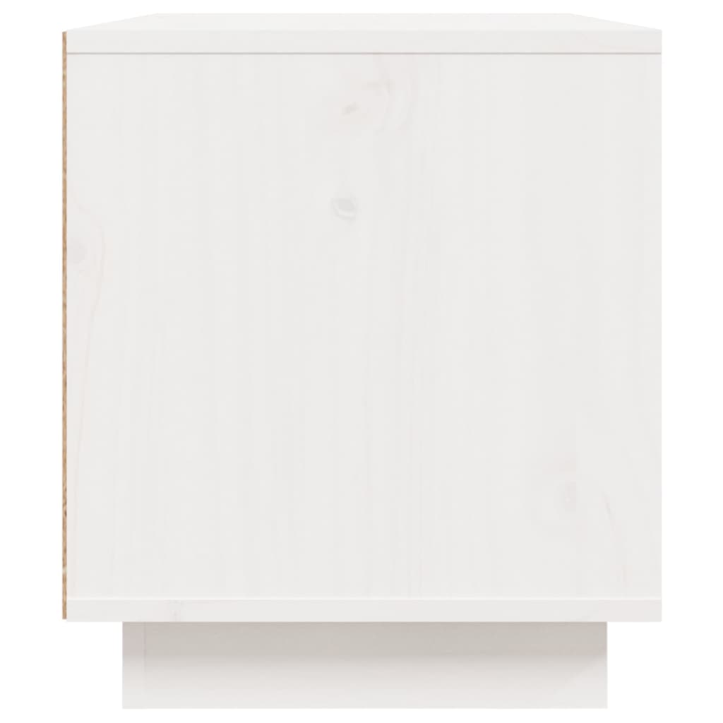 Meuble TV 80x35x40,5 cm en bois de pin massif