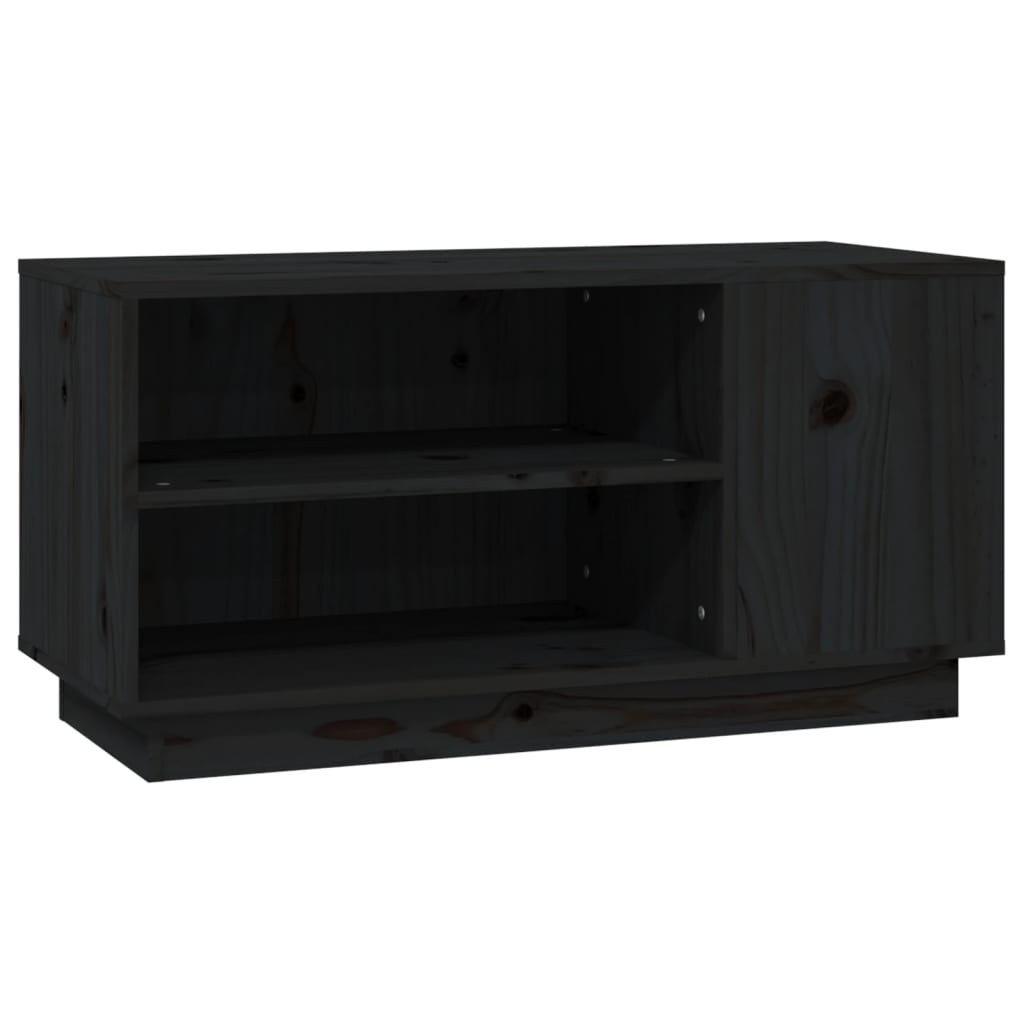 Tv-meubel 80x35x40,5 cm massief grenenhout