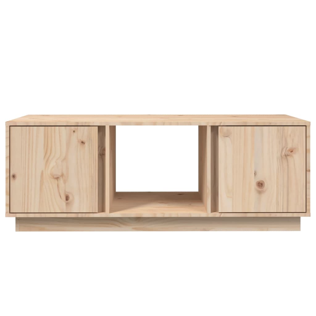 Table basse 110x50x40 cm en bois de pin massif