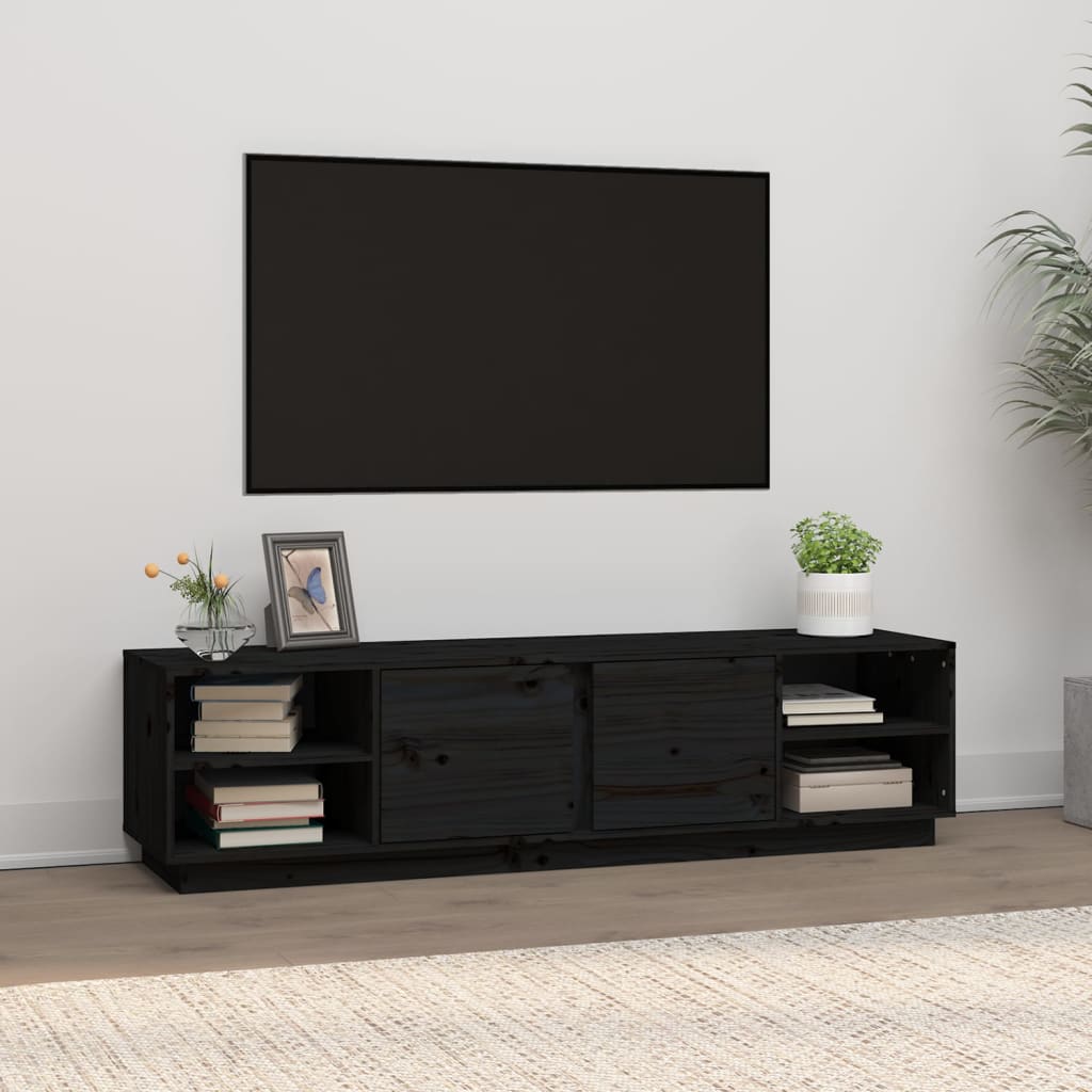 Tv-meubel 156x40x40 cm massief grenenhout