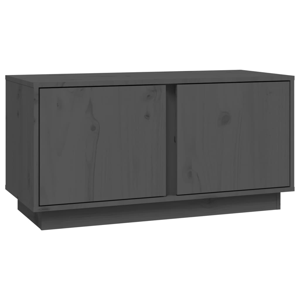 Tv-meubel 80x35x40,5 cm massief grenenhout