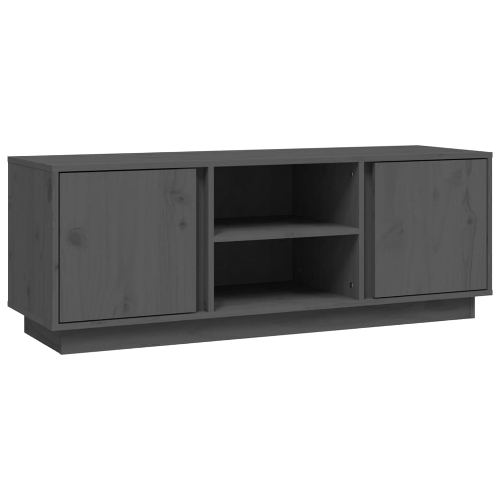 Tv-meubel 110x35x40,5 cm massief grenenhout