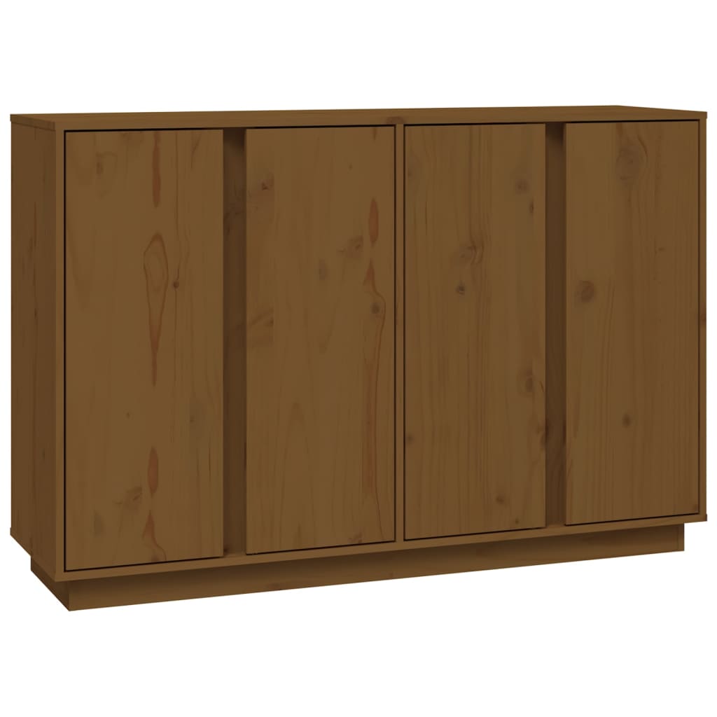 Dressoir 120x35x80 cm massief grenenhout