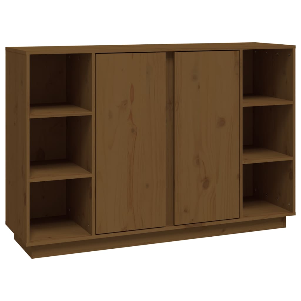 Dressoir 120x35x80 cm massief grenenhout