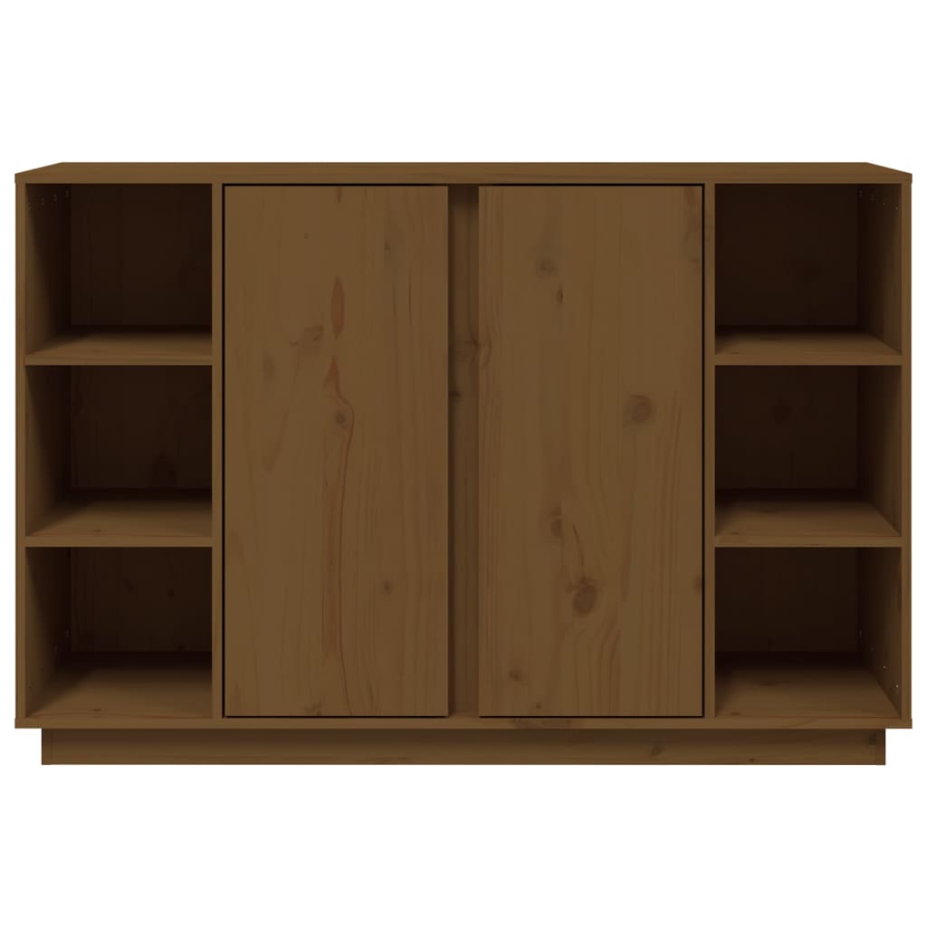 Dressoir 120x35x80 cm massief grenenhout