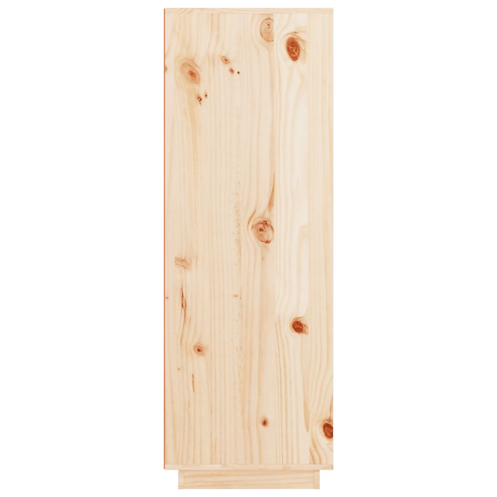 Meuble haut 89x40x116,5 cm en bois de pin massif