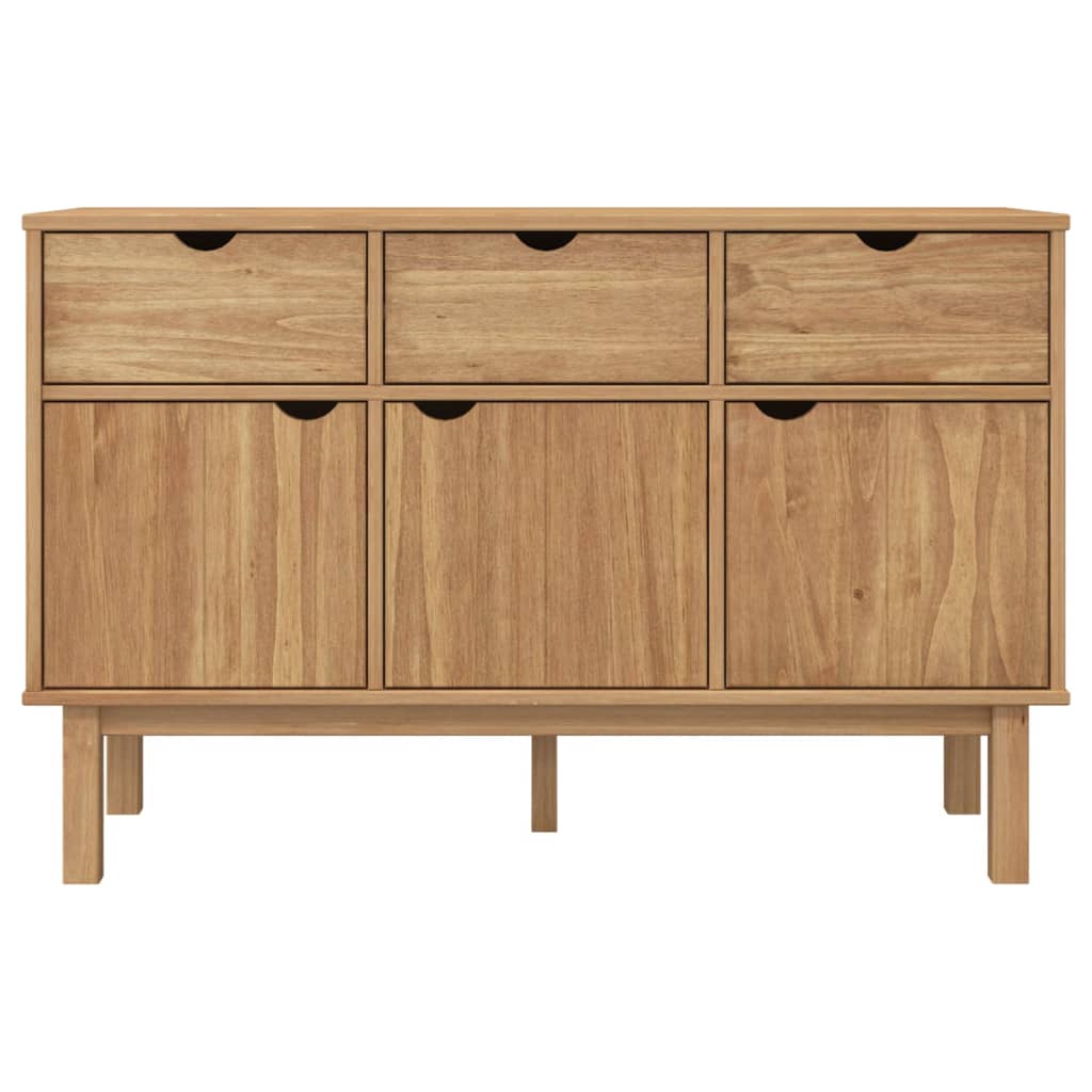 Buffet OTTA 114x43x73,5 cm en bois de pin massif