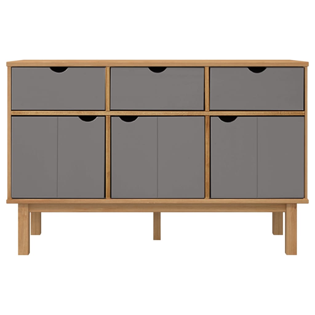 Buffet OTTA 114x43x73,5 cm en bois de pin massif