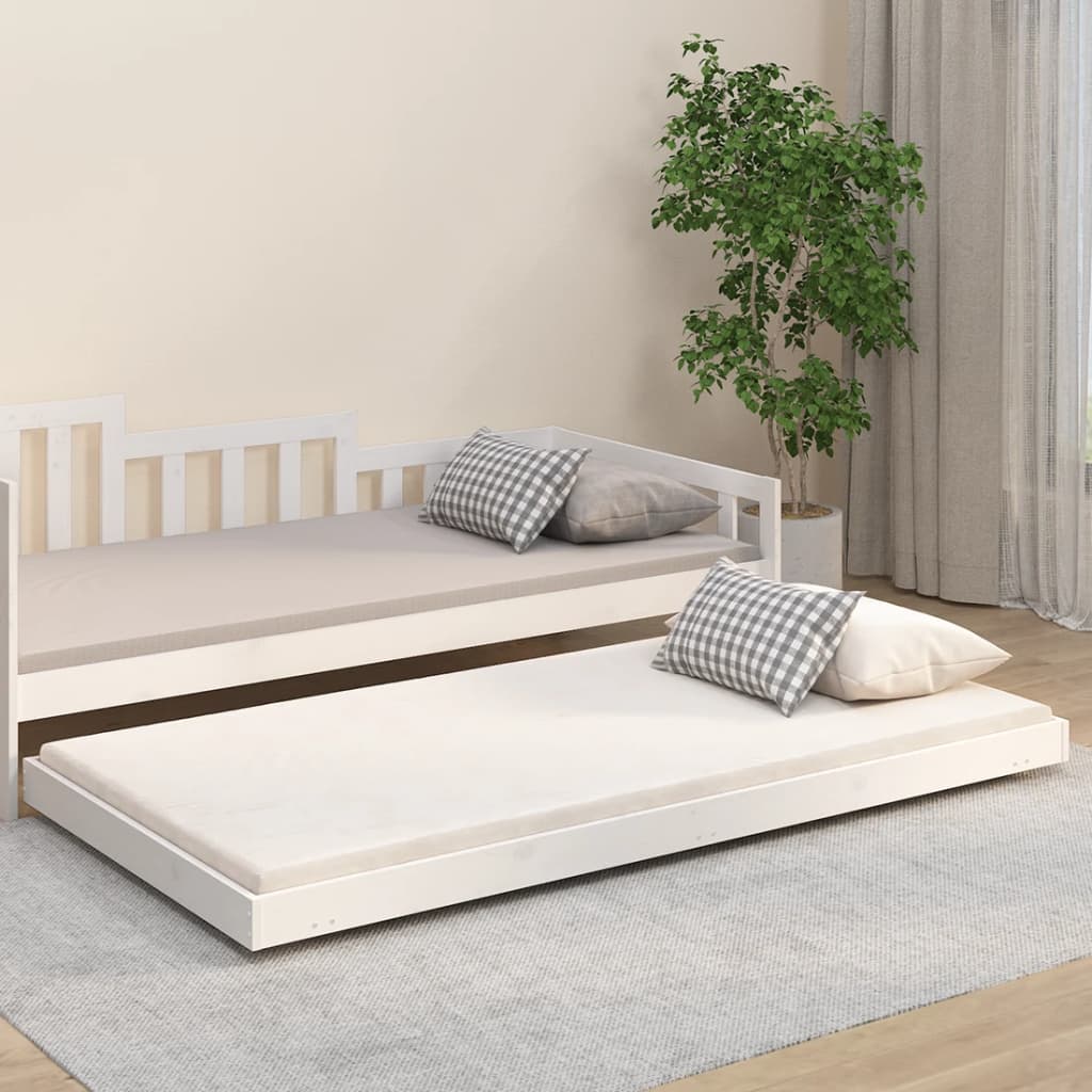 Bedframe 75x190 cm massief grenenhout