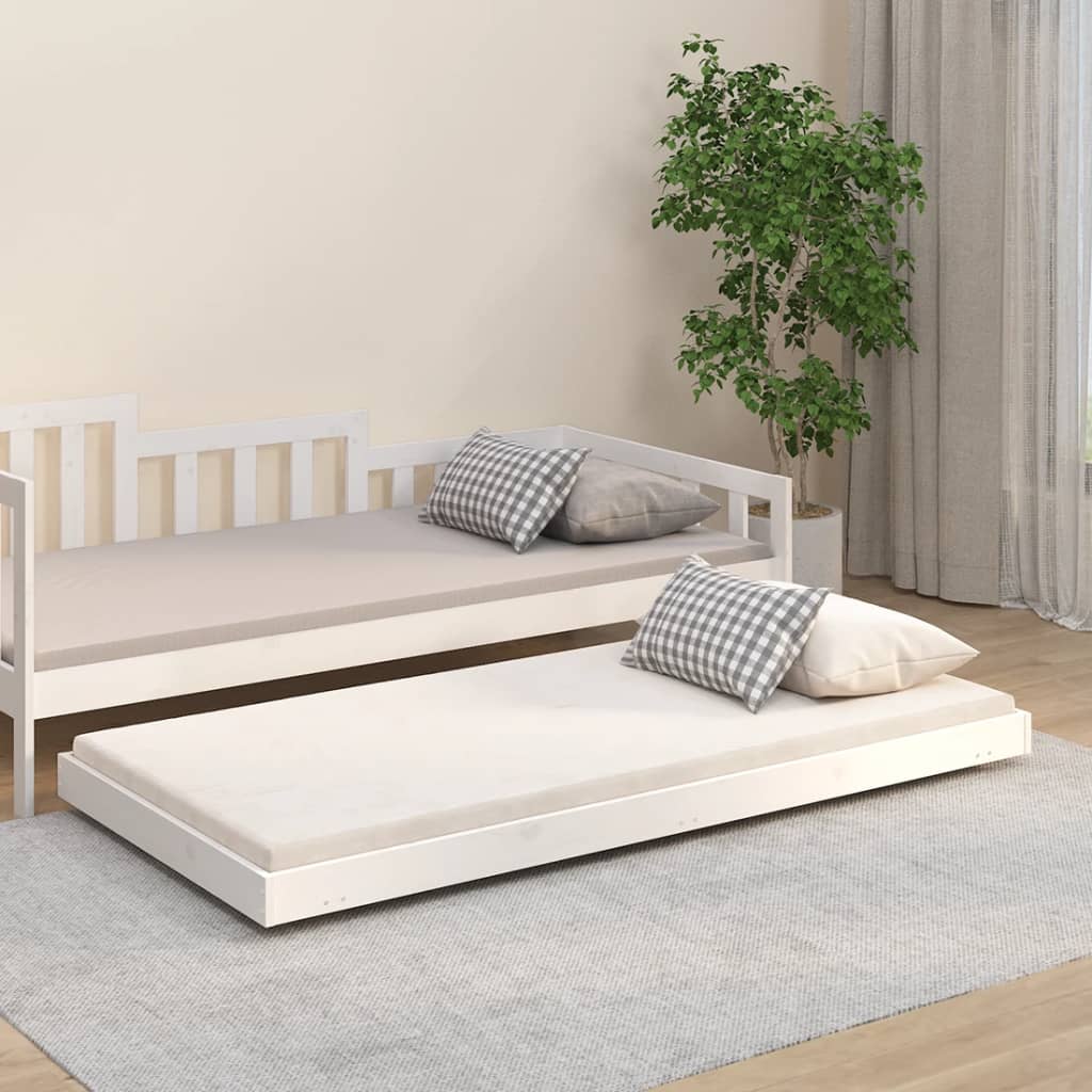 Bedframe 75x190 cm massief grenenhout