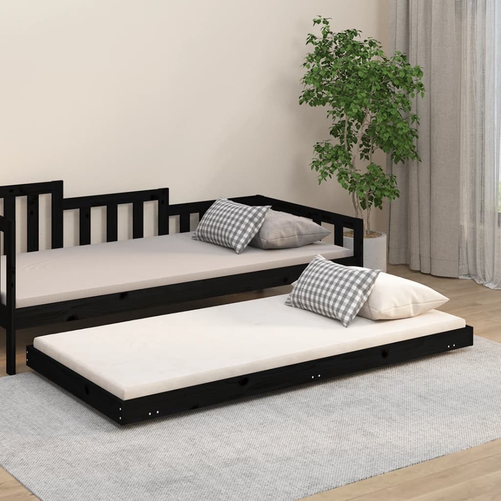 Bedframe 75x190 cm massief grenenhout