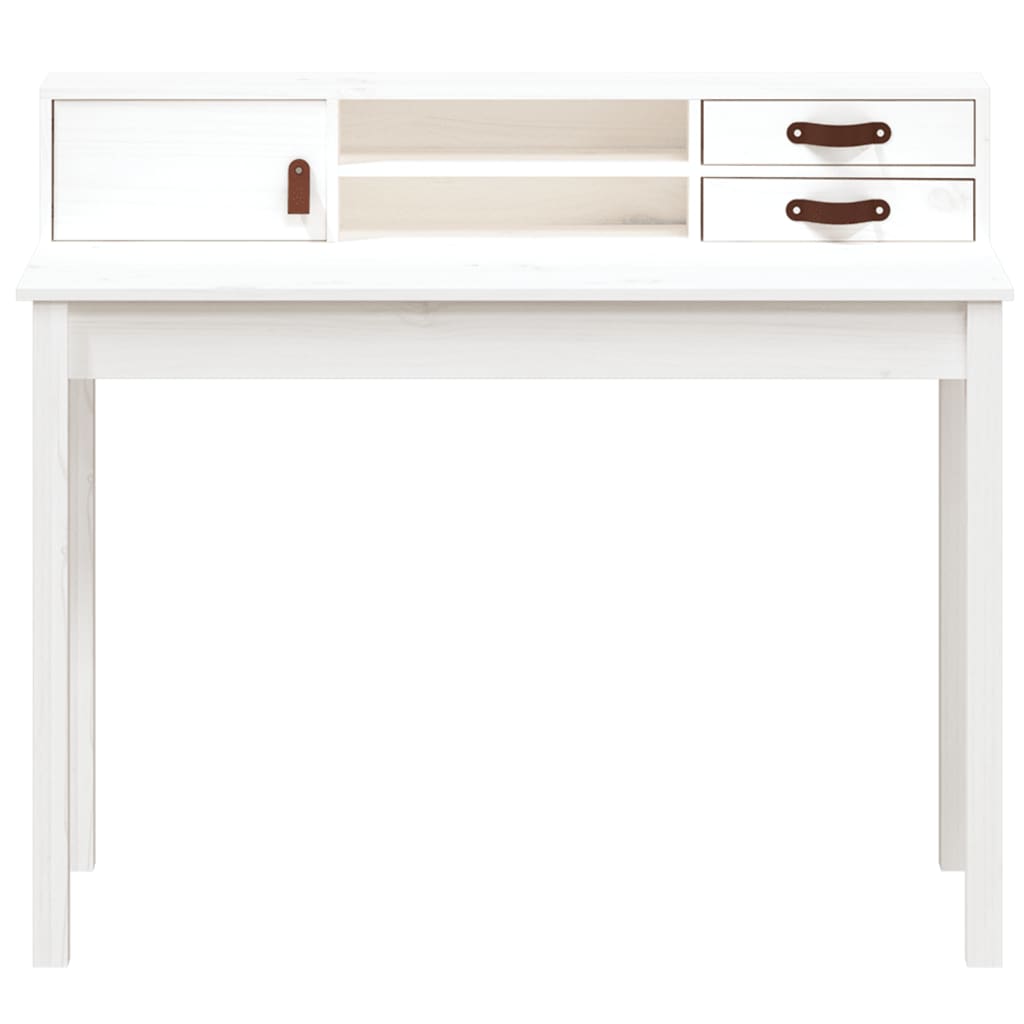 Bureau 110x50x93 cm en bois de pin massif