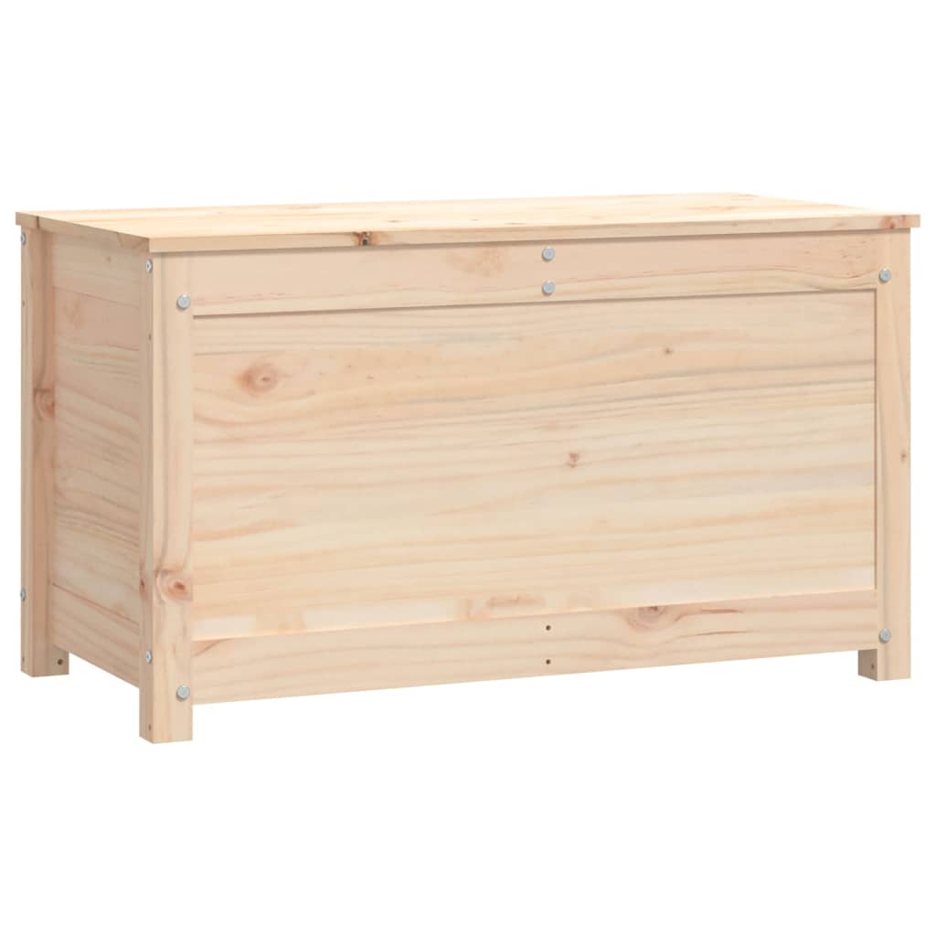 Boîte de rangement 80x40x45,5 cm en bois de pin massif