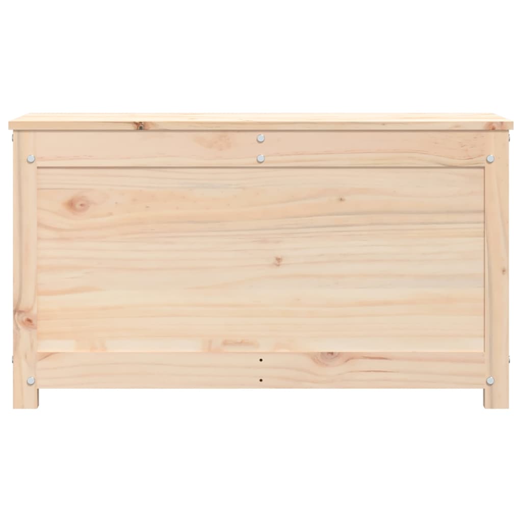 Boîte de rangement 80x40x45,5 cm en bois de pin massif