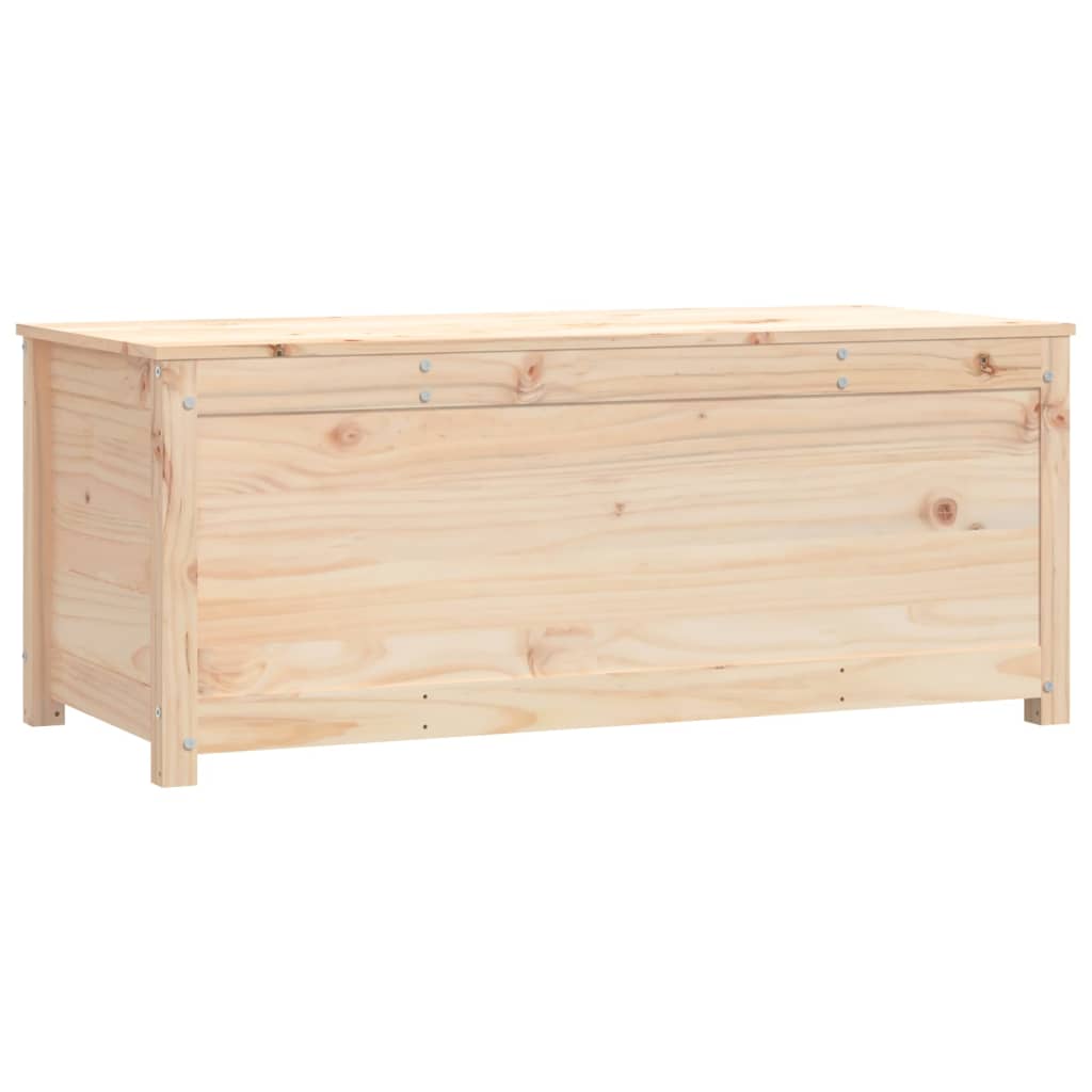 Boîte de rangement 80x40x45,5 cm en bois de pin massif