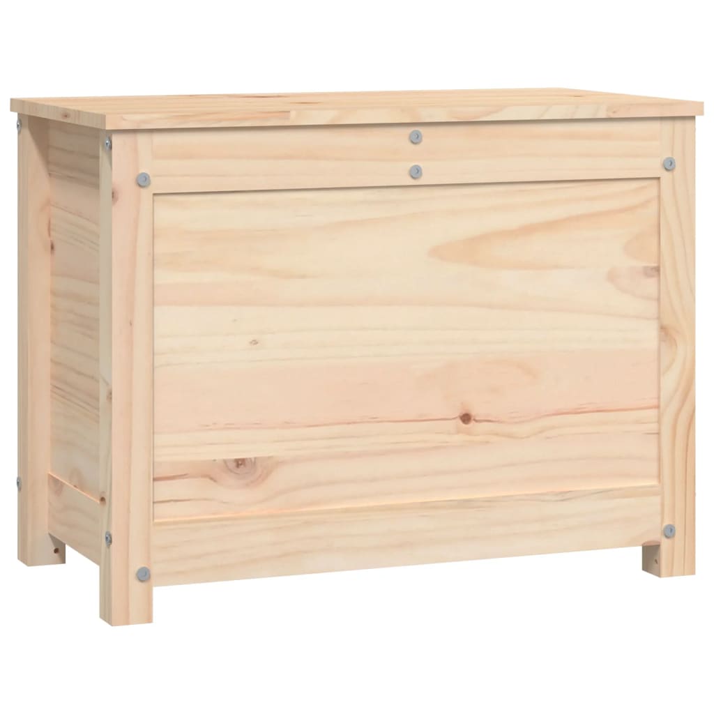 Boîte de rangement 80x40x45,5 cm en bois de pin massif