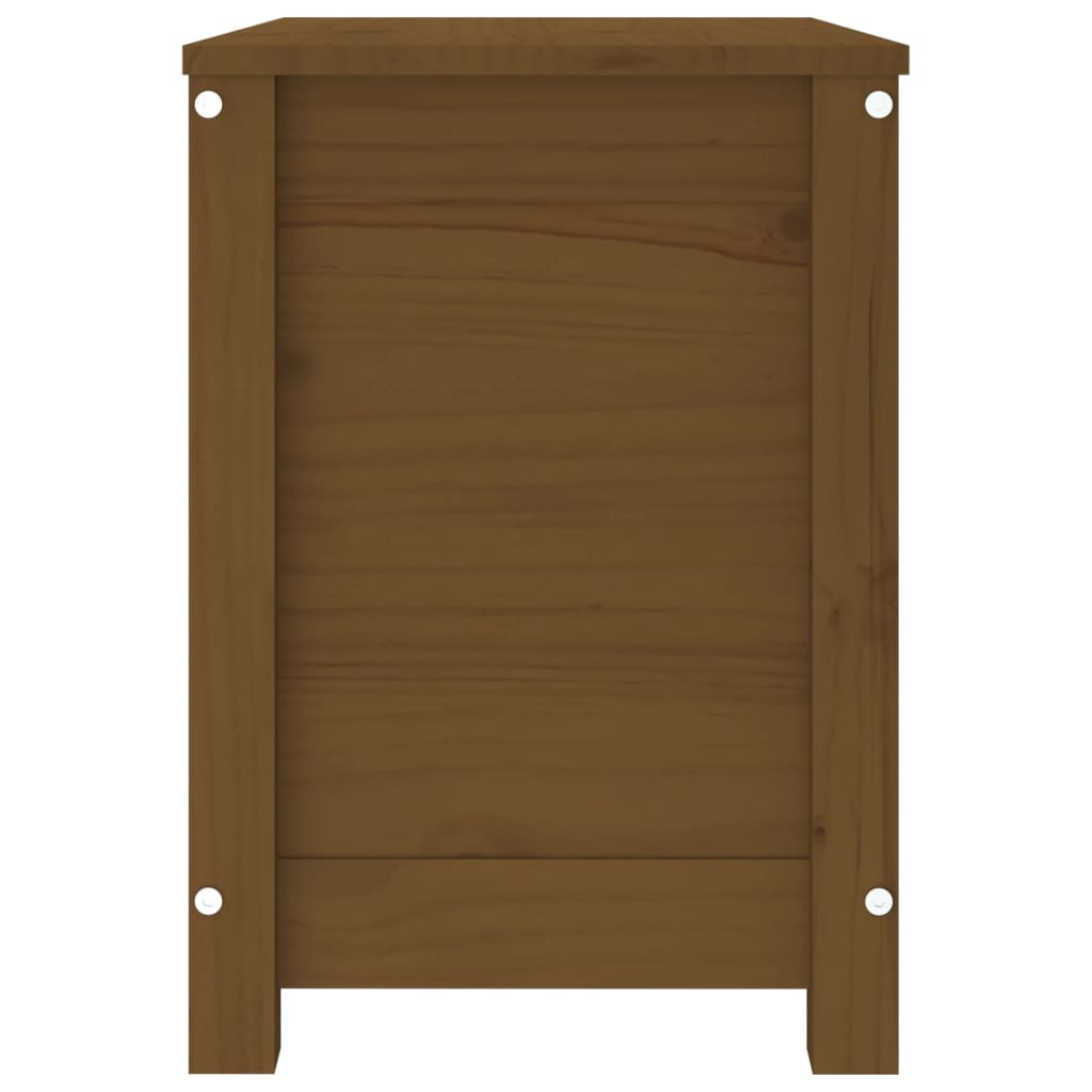 Boîte de rangement 80x40x45,5 cm en bois de pin massif